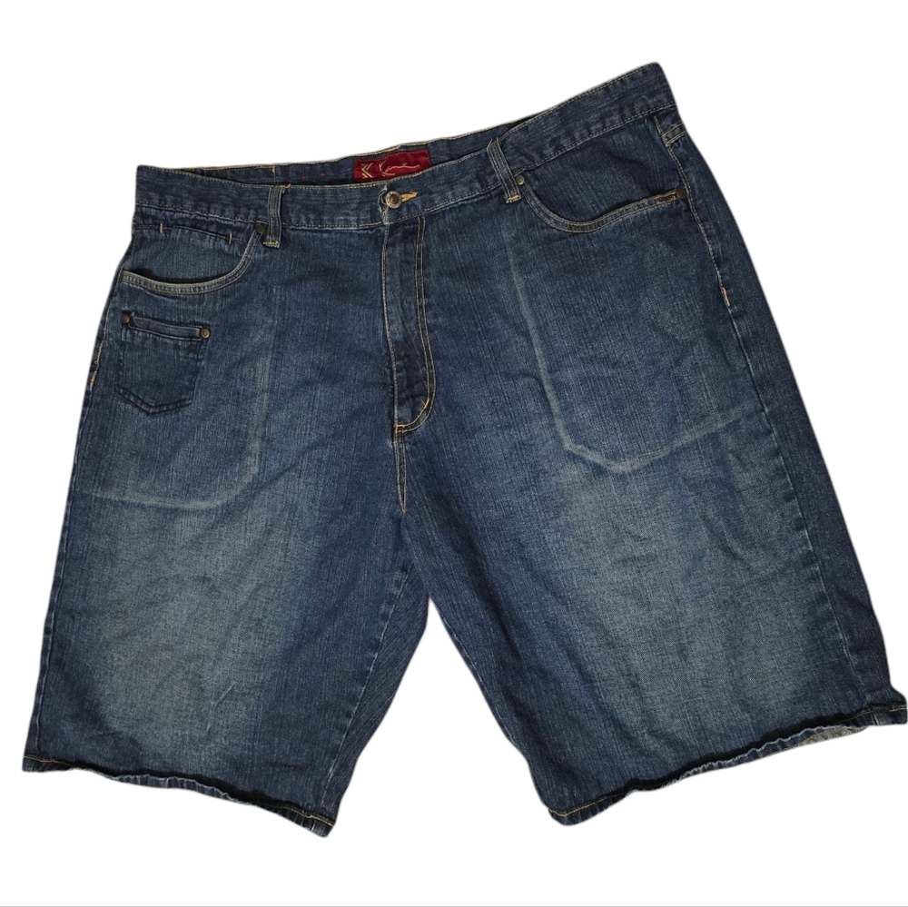 Karl Kani Vintage Urban Men's Blue Denim Shorts Size 48